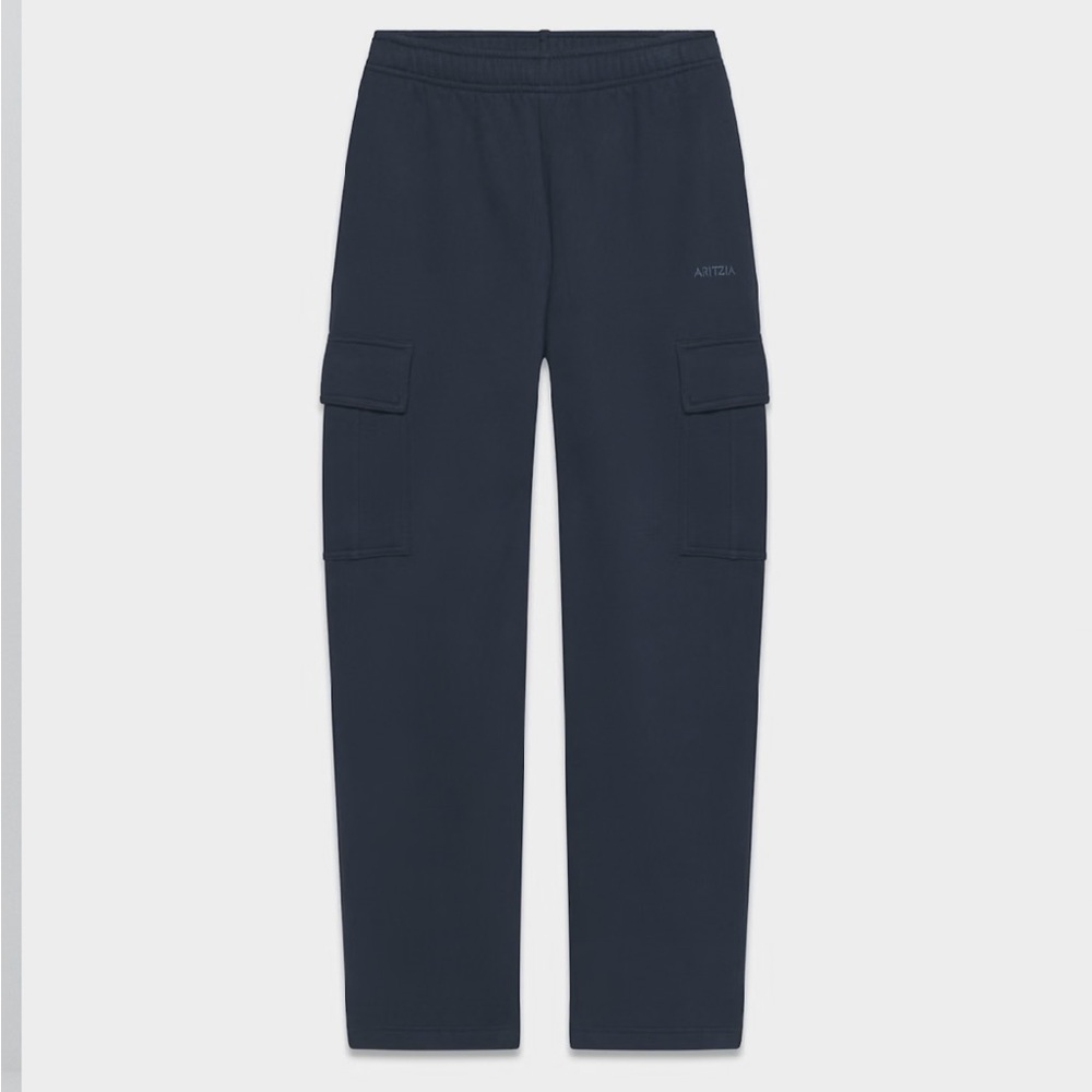 Aritzia Cozyfleece Mega Cargo Sweatpant, Admiral size medium